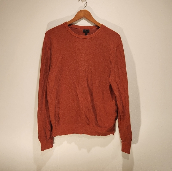 J Crew Crewneck Cotton Sweater - Picture 1 of 4